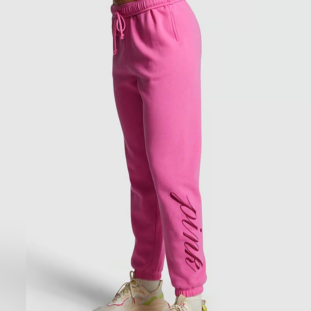 Victoria's Secret PINK Ivy Fleece High-Waist Sweatpants-Size XSmall